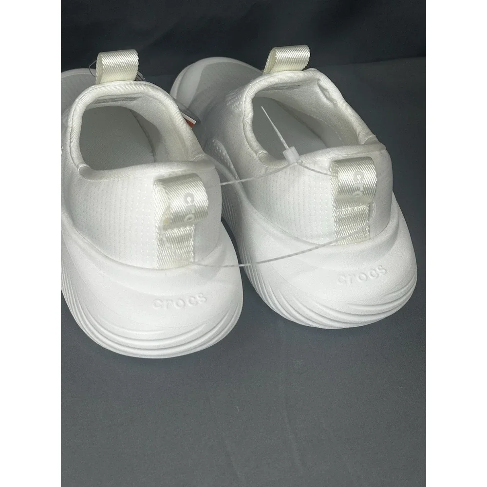 Crocs Mellow Ease size Unisex Men 6/Women 8 Shoes All-White. 210500-143. NWT‎